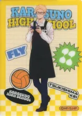 【中古】キャラカード 月島蛍(全身) 「劇場版ハイキュー!! ゴミ捨て場の決戦×TOWER RECORDS CAFE クリアカードコレクション」