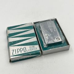 【未使用品】ZIPPO ビンテージ 1963年 ハイポリッシュ スリムライター
