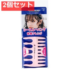 シースルーバング 前髪専用コーム BG450 2個セット まとめ売り