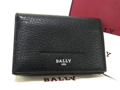 □新品□未使用□ BALLY バリー レザー カードケース カード入れ 名刺入れ メンズ ブラック系 AS6717 - メルカリ