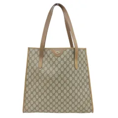 【本物保証】 グッチ GUCCI GGプラス オールドグッチ ハンドバッグ 56 02 998 ヴィンテージ トートバッグ ベージュ系 GG柄