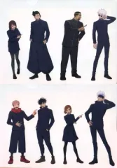 【中古】クリアファイル 集合 描き下ろしA4クリアファイル2枚セット JF2024 Ver. 「呪術廻戦」 ジャンプフェスタ2024グッズ