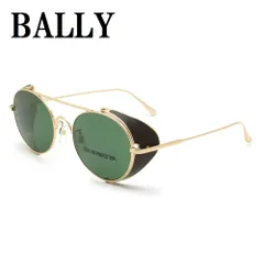 バリー BALLY BY0023-H 28N 53 サングラス アジアンフィット UVカット 紫外線カット ノーズパッド 鼻あて メンズ レディース グリーン ピンクゴールドのサムネイル