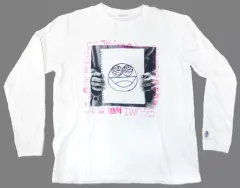 衣類　江口拓也 PHOTO LONG SLEEVE TEE(ロングスリーブTシャツ) ホワイト 「江口拓也×TAKALAKA 『EGUMI』」 中古】衣類 江口拓也 PHOTO LONG SLEEVE TEE(ロングスリーブT