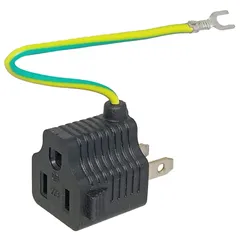 【人気商品】3A-3P2P 電源/OAタップ 変換プラグ 電源3ピン→2ピン 変換アダプタ 3Aカンパニー