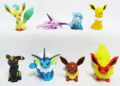 【中古】トレーディングフィギュア 全8種セット 「ポケットモンスター ベストウイッシュ イーブイいっぱいコレクション」