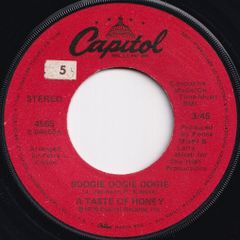 A Taste Of Honey Boogie Oogie Oogie / World Spin Capitol US 4565 208768 SOUL DISCO ソウル ディスコ レコード 7インチ 45