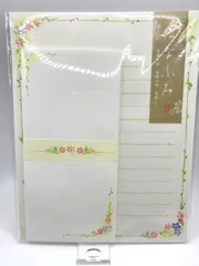 チキュウグリーティングス はなふみレターセット