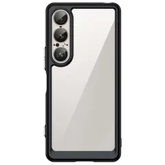 Xperia 1 VII ケース SO-51F 耐衝撃 ハイブリット ケース 【Color】ブラックのサムネイル