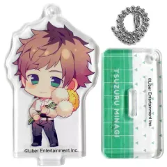 【中古】雑貨 皆木綴 「A3!(エースリー) スタンド付きアクリルキーホルダーコレクション 春夏」