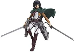 【中古】figma 進撃の巨人 ミカサ・アッカーマン (二次出荷分) (ノンスケール ABS&PVC 塗装済み可動フィギュア)