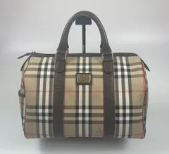 BURBERRY バーバリー ノバチェック ボストンバッグ