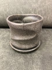 PARTICLE BK S 植木鉢 マット 観葉植物 アガベ 多肉植物 渋い