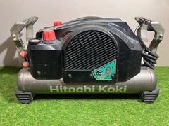 送料無料!【現状品】◇ハイコーキ(HIKOKI ※旧:日立工機) エアコンプレッサー EC1445H2 エア充填約8分 ◇アクトツール富山店◇BYのサムネイル