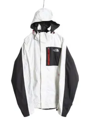 【お得なクーポン配布中!】 ノースフェイス HYVENT マウンテンパーカー ジャケット メンズ M 古着 The North Face アウトドア ナイロン ブルゾン フルジップ ツートン
