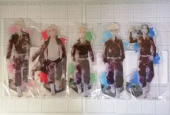 東京リベンジャーズ　あたりツキ缶バッジくじ　 BIGアクリルスタンド全５種セット