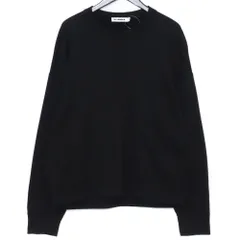 JIL SANDER クルーネックスウェットトレーナー Mサイズ ブラックのサムネイル