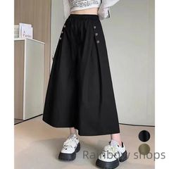 【新品未使用】ワイドパンツ ハイウエストガウチョパンツ jqcp185