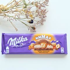 Milka ミルカ Bigナッツキャラメルクリームチョコレート 300g ドイツ
