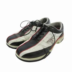 ツアーステージ TOURSTAGE ゴルフシューズ スニーカー ローカット 26.0cm 白 黒 ホワイト ブラック SHV800 /HO□ 0409