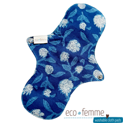 EcoFemme ブロックプリント布ナプキン (防水あり）普通の日用1枚