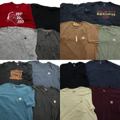 古着卸 まとめ売り ブランドMIX 半袖Tシャツ 16枚セット (メンズ 2XL /3XL /4XL ) ディッキーズ  リーバイス 中古 古着 NA2678