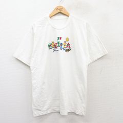 80s USA製 ヴィンテージTシャツ イラスト 落書き ハンドメイド風 