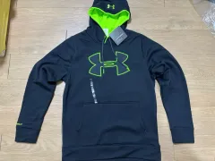 UNDER ARMOUR アンダーアーマー ブラック フーディー Tシャツ 100-103