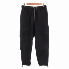 アルマーニエクスチェンジ A/X ARMANI EXCHANGE 美品 イージーカーゴパンツ ドローストリング ナイロン USA30 M 紺 ネイビー /TZのサムネイル