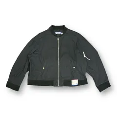 【MIHARA YASUHIRO】カスタムデザインMA-1ジャケット　ネイビー MAISON MIHARA YASUHIRO ジャケット MA-1 「MIHARA YASUHIRO