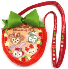 【中古】バッグ 集合 ショルダーバッグ(いちご型) 「ダッフィー＆フレンズのハートフェルト・ストロベリーギフト」 東京ディズニーシー限定