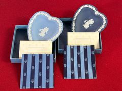 〖 美品 〗ウェッジウッド ジャスパー　ハートプレート