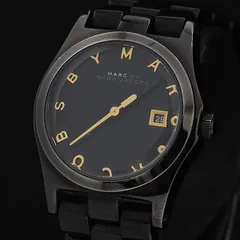 マークバイマークジェイコブス MBM8579 QZ 黒文字盤 デイト メンズ腕時計 OSW 2000000 NSK