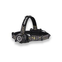【パッケージダメージ数量限定処分品】ジェントス　LEDヘッドライト 充電式＆乾電池兼用タイプ※専用充電池付き　KDHL2111