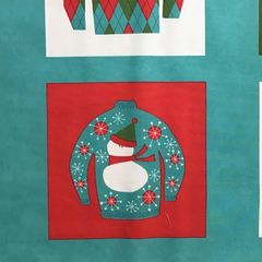 moda クリスマス　セーター柄