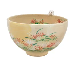 浅見与し三作　月にウサギ　抹茶茶碗　新品 茶道具 抹茶茶碗 お月見 月に兎 今岡三四郎作 五夜 中秋の名月