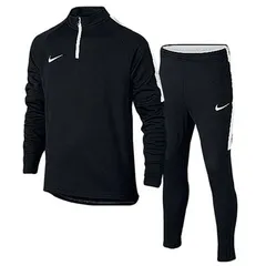 【新品】【130cmのみ】NIKE(ナイキ) キッズ・ジュニア YTH ACADEMY DRI-FIT トップ＆パンツ上下セット ブラック×ホワイト/ブラック 839358-010-839365-011-130