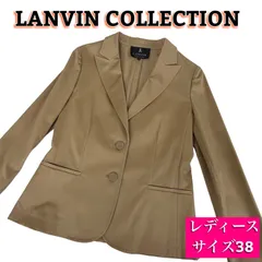 NA931さ LANVIN COLLECTION 春物 ドレスジャケット S