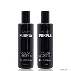 [2本SET] フィヨーレ クオルシア カラーシャンプー パープル 250ml