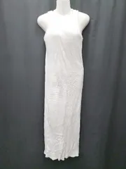 ◇ ⊂ Discoat ディスコート ノースリーブ ロング丈 ワンピース サイズM ホワイト レディース P  【1410160017739】