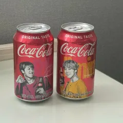 韓国限定 BTS コカコーラ 缶バッチ テヒョン テテ テテ コカコーラゼロの缶、韓国のコンビニで販売 広告 | ♪雨に