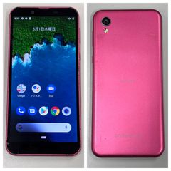 【ジャンク品】 SoftBank シャープ Android One S5-SH 32GB  ピンク【管理番号：N04281940】