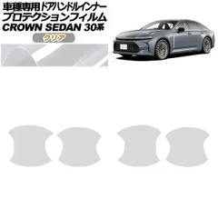 プロテクションフィルム ドアハンドルインナー トヨタ クラウン AZSH32/KZSM30 セダン 2023年11月～ クリア 入数：1セット(4枚) AP-PF0222-CL01