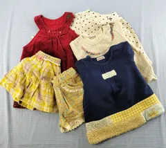 【まとめ売り 女の子】ブランシェス ショコラ ラポシェ 6枚セット ベビー服 子供服 中古