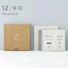 【新品未使用】12/JU-NI シャンプー コンディショナー トライアルセット（Type-Aしっとり×3袋＋Type-Bさらさら3袋） お試し ヘアケア 日本製 （コンパクト配送）のサムネイル