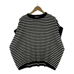 studio CLIP スタジオクリップ  ボーダーカットソー sizeF/ブラック×ホワイト