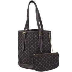 ルイ・ヴィトン Louis Vuitton バケット PM ショルダーバッグ バケツ型 トートバッグ モノグラムミニラン エベヌ(ブラウン) M95226 レディース 【中古】