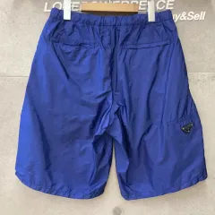 【PRADA】ナイロン ショートパンツ 希少アイテム！ ブルーカラー PRADA - プラダ PRADA ショートパンツの通販 by KOMEHYO ONLINE