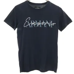 Emporio Armani エンポリオアルマーニ 半袖 Tシャツ 12A/154 ネイビー キッズ 古着