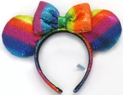 【中古】アクセサリー(非金属) ミニーマウス(レインボー) カチューシャ 「ディズニー」 東京ディズニーリゾート限定